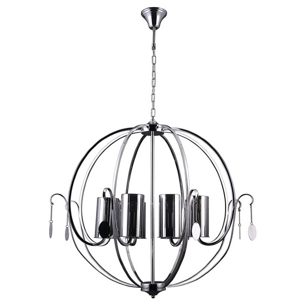 

Подвесная люстра Lumien Hall Илис 3303/8H-CR-SNS-SY, Хром, Илис 3303/8H-CR-SNS-SY