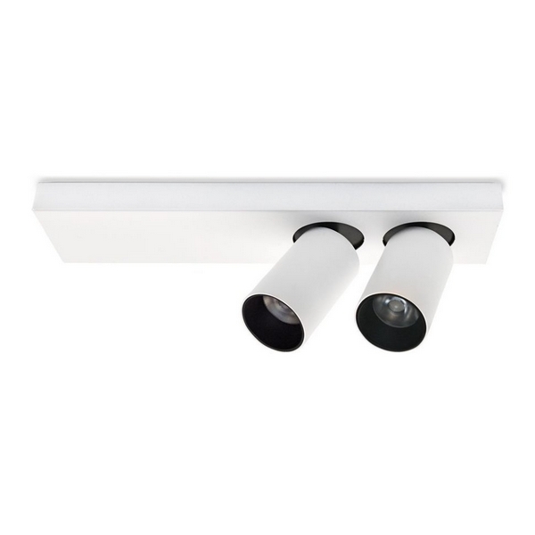 

Спот светодиодный Lumien Hall Kail 8002/2W-WT-BK, Белый, Kail 8002/2W-WT-BK