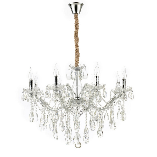

Подвесная люстра Lumien Hall Lavena LH0026/8H-CR, Хром, Lavena LH0026/8H-CR