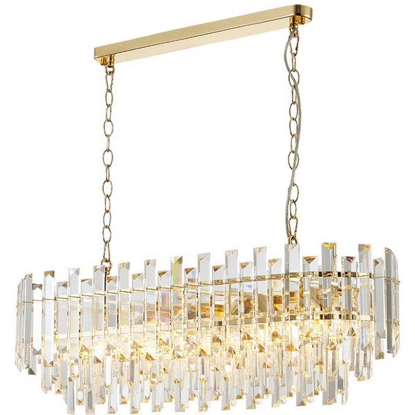 

Подвесная люстра Lumien Hall Augusta LH0045/10PO-GD-CL, Прозрачный, Augusta LH0045/10PO-GD-CL