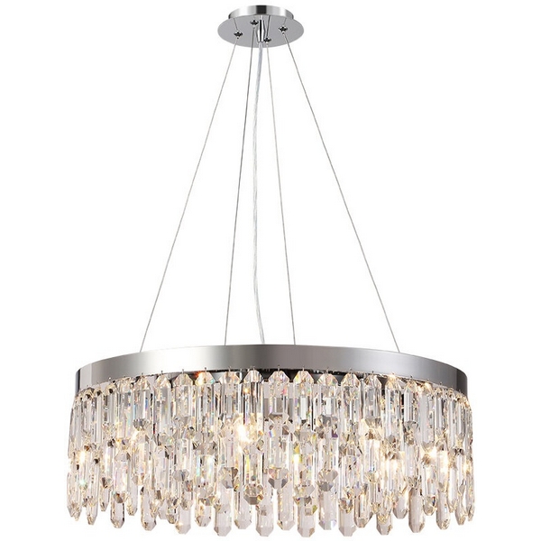 

Подвесная люстра Lumien Hall Dzhokin LH0059/12P-CR-CL, Прозрачный, Dzhokin LH0059/12P-CR-CL