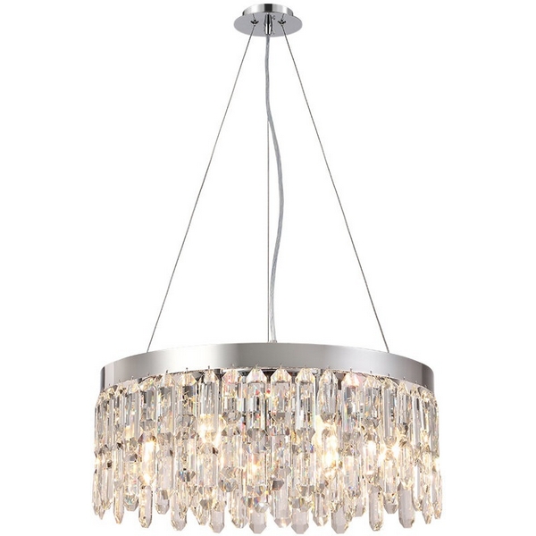 

Подвесная люстра Lumien Hall Dzhokin LH0059/8P-CR-CL, Прозрачный, Dzhokin LH0059/8P-CR-CL