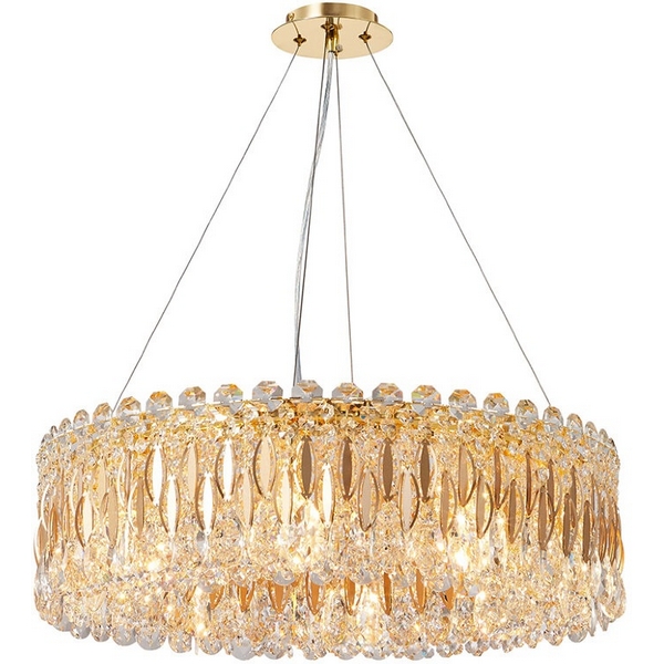 

Подвесная люстра Lumien Hall Dzhudita LH0064/8P-GD-CL, Прозрачный, Dzhudita LH0064/8P-GD-CL