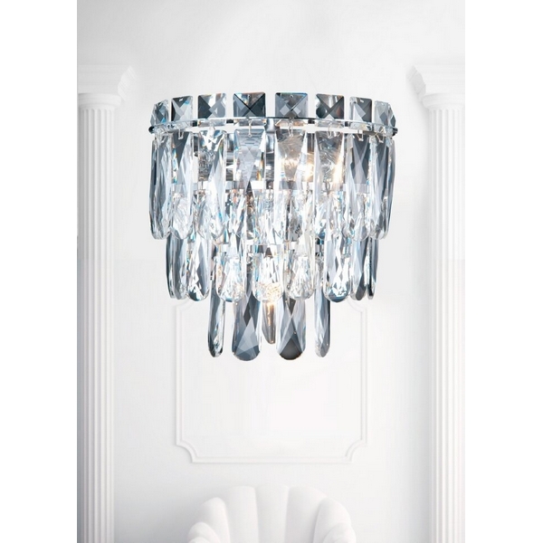 

Бра Lumien Hall Kristin LH0066/2W-CR-CL, Прозрачный, Kristin LH0066/2W-CR-CL