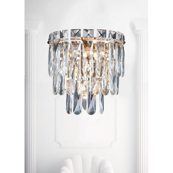 

Бра Lumien Hall Kristin LH0066/2W-FGD-CL, Прозрачный, Kristin LH0066/2W-FGD-CL
