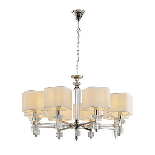 

Подвесная люстра Vivien LH1038/8H-CR (Lumien Hall), Белый, Vivien LH1038/8H-CR