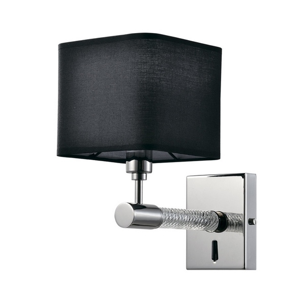 

Бра с выключателем Bolyasko LH1056/1W-NK-BK (Lumien Hall), Черный, Bolyasko LH1056/1W-NK-BK