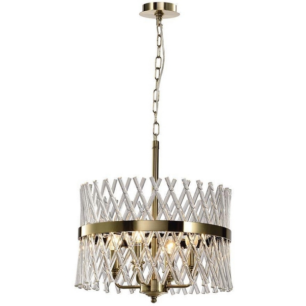 

Подвесная люстра Lumien Hall Baziano LH3040/4P-CO-CL, Латунь, Baziano LH3040/4P-CO-CL
