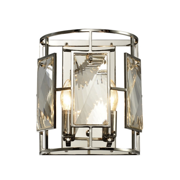 

Бра хрустальное Lumien Hall Barumini LH3046/2W-NK, Никель, Barumini LH3046/2W-NK