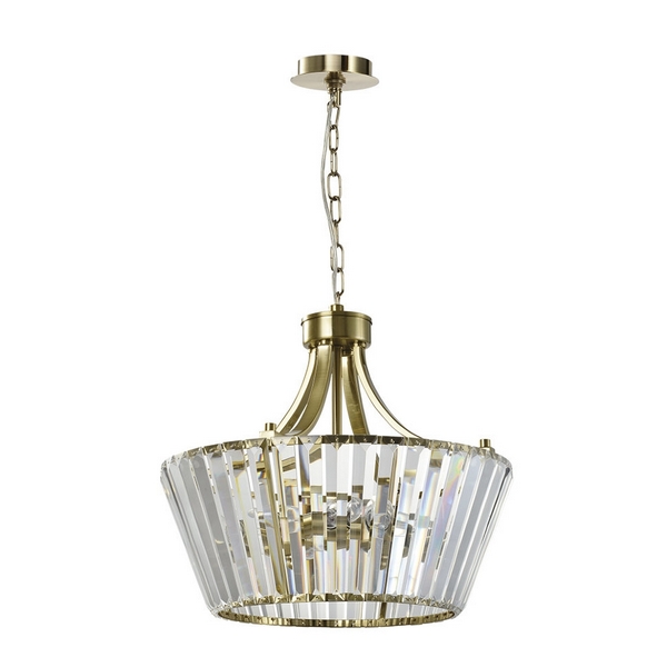 

Подвесная люстра хрустальная Dzhasmin LH3052/5P-CO-CL (Lumien Hall), Латунь, Dzhasmin LH3052/5P-CO-CL