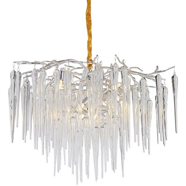 

Подвесная люстра Lumien Hall Emelin LH3066/10P-SL-CL, Прозрачный, Emelin LH3066/10P-SL-CL