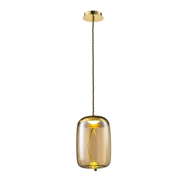 

Подвесной светильник светодиодный Lumien Hall Avila LH4110/1PB-GD-AM, Янтарный, Avila LH4110/1PB-GD-AM