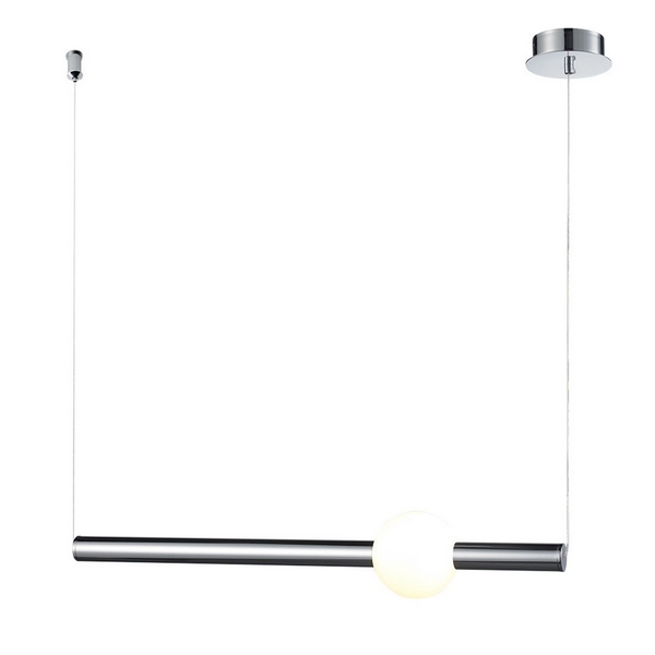 

Подвесной светильник светодиодный Lumien Hall Greniya LH8023/1PC-CR-WT, Хром, Greniya LH8023/1PC-CR-WT