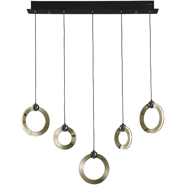 

Подвесной светильник Lumien Hall Livin LH8028/5P-BK-SGD-PBK, Золото, Livin LH8028/5P-BK-SGD-PBK