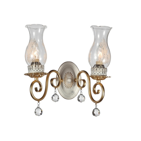 

Бра Lumien Hall Эдина W17004/2WHGD, Белый, Эдина W17004/2WHGD