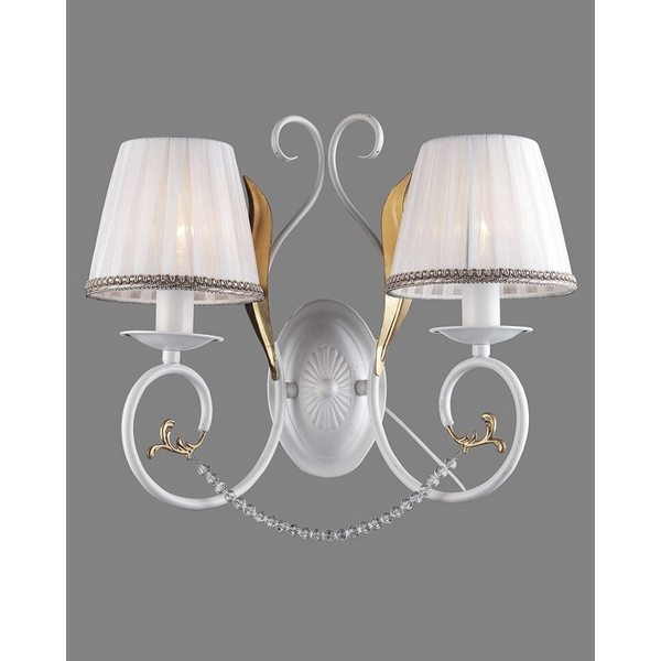 

Бра Lumien Hall Эми W17005/2WHGD, Белый, Эми W17005/2WHGD