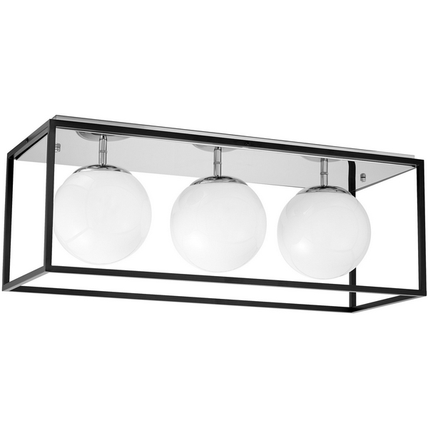 

Потолочный светильник Lumina Deco Maldini LDC 8060-3 CHR+BK, Белый, Maldini LDC 8060-3 CHR+BK