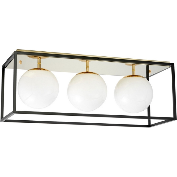 

Потолочный светильник Lumina Deco Maldini LDC 8060-3 F.GD+BK шарики, Белый, Maldini LDC 8060-3 F.GD+BK