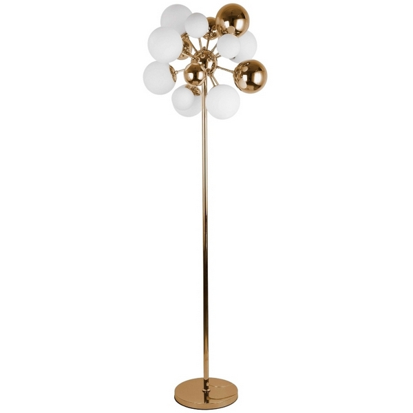 

Торшер LDF 8565-10/16 GD+TEA Lumina Deco, LDF 8565-10/16 GD+TEA