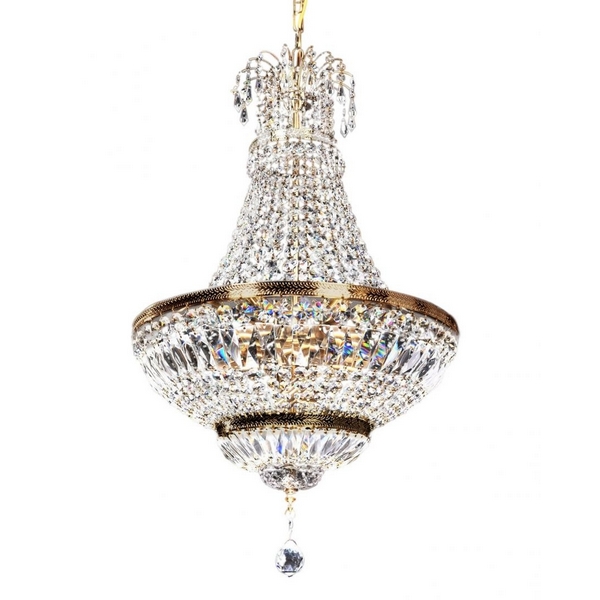 

Подвесная люстра хрустальная Stefanea LDP 10505 (Lumina Deco), Прозрачный, Stefanea LDP 10505