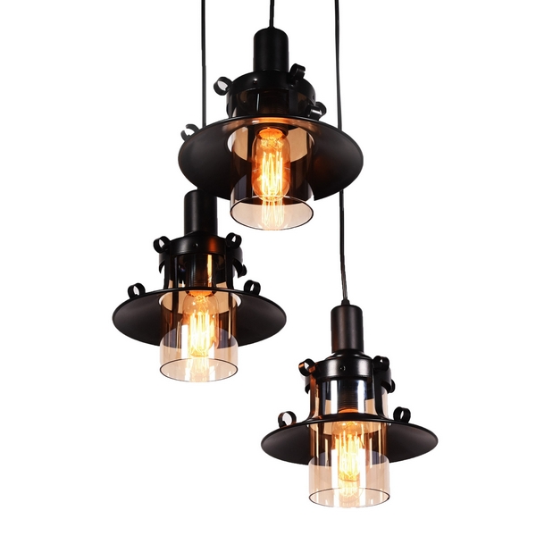 

Подвесной светильник Capri LDP 11328 B-3 BK (Lumina Deco), Черный, Capri LDP 11328 B-3 BK