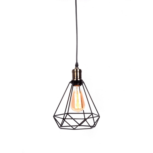 

Подвесной светильник Cobi LDP 11609-1 BK (Lumina Deco), Черный, Cobi LDP 11609-1 BK