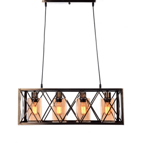 

Подвесной светильник LDP 11775-4 Lumina Deco Nortis, Бронза, Nortis LDP 11775-4