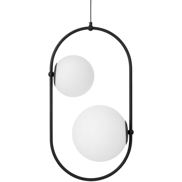 

Подвесной светильник Lumina Deco Panari LDP 1210-2 BK, Белый, Panari LDP 1210-2 BK