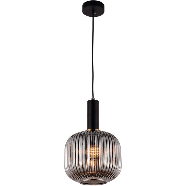 

Подвесной светильник Lumina Deco LDP 1217-1 GY+BK, Дымчатый, LDP 1217-1 GY+BK