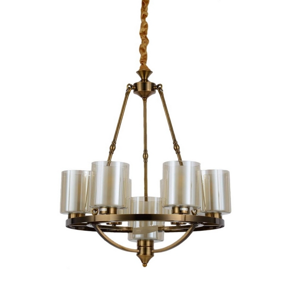 

Подвесная люстра LDP 1220-7 Lumina Deco Santini MD, Золото, Santini LDP 1220-7 MD