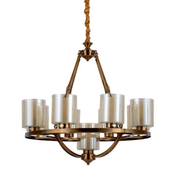 

Подвесная люстра LDP 1220-9 Lumina Deco Santini MD, Золото, Santini LDP 1220-9 MD