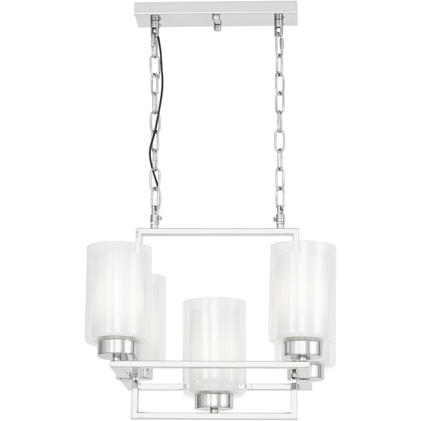 

Подвесная люстра Lumina Deco Lino LDP 1239-5 CHR, Хром, Lino LDP 1239-5 CHR