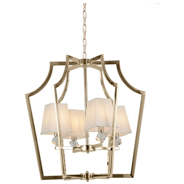 

Подвесная люстра LDP 1249-4 GD+WT Lumina Deco, LDP 1249-4 GD+WT