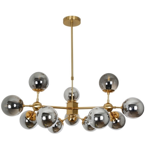 

Подвесная люстра на штанге Lumina Deco LDP 160-12 MD, Бронза, LDP 160-12 MD