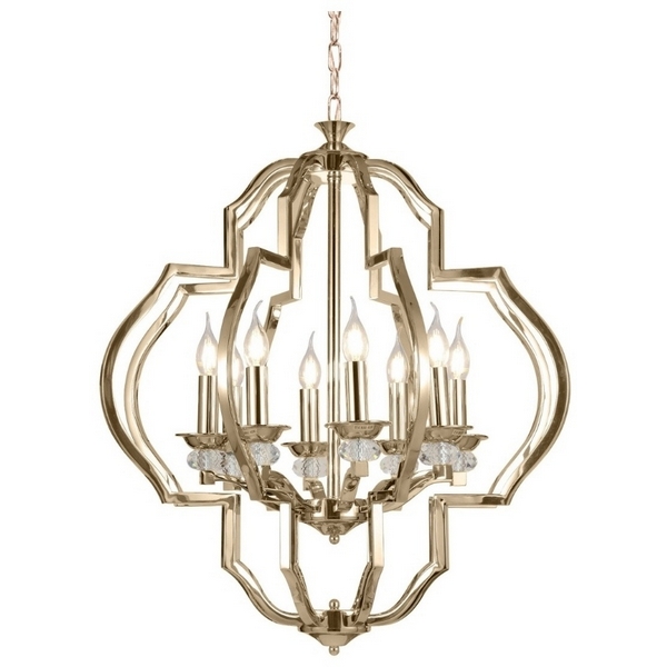 

Подвесная люстра Lumina Deco LDP 17078-8 GD, Золото, LDP 17078-8 GD