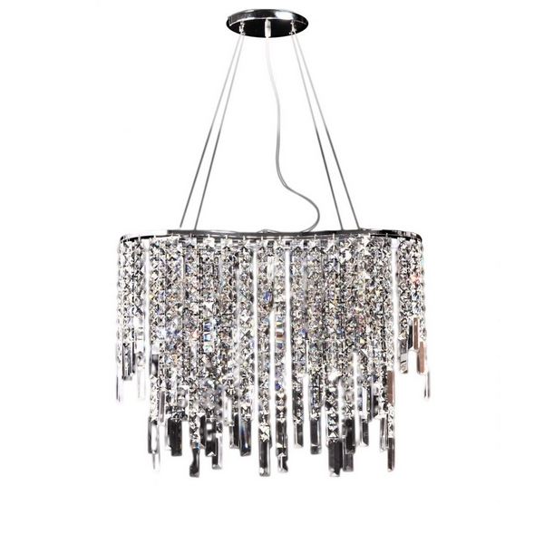 

Подвесная люстра хрустальная LDP 2159-600 CHR Lumina Deco Zucchero, Zucchero LDP 2159-600 CHR
