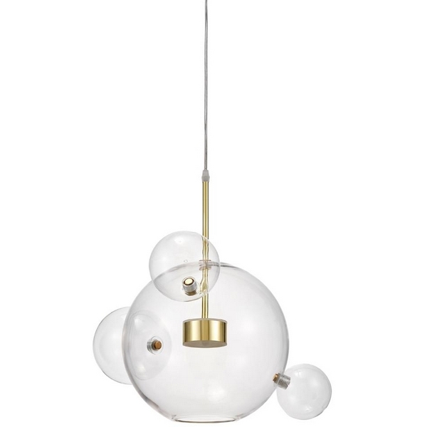 

Подвесной светильник светодиодный LDP 6016-3+1 GD Lumina Deco, LDP 6016-3+1 GD