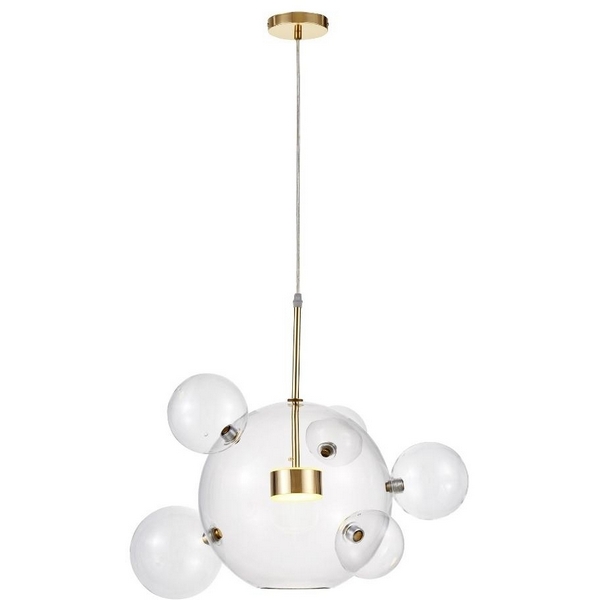 

Подвесной светильник светодиодный LDP 6016-5+1 GD Lumina Deco, LDP 6016-5+1 GD