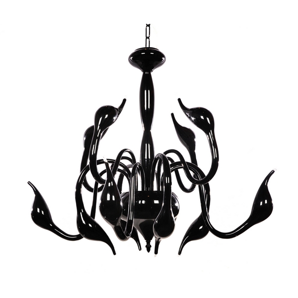 

Подвесная люстра Magica LDP 6028-12 BK (Lumina Deco), Черный, Magica LDP 6028-12 BK