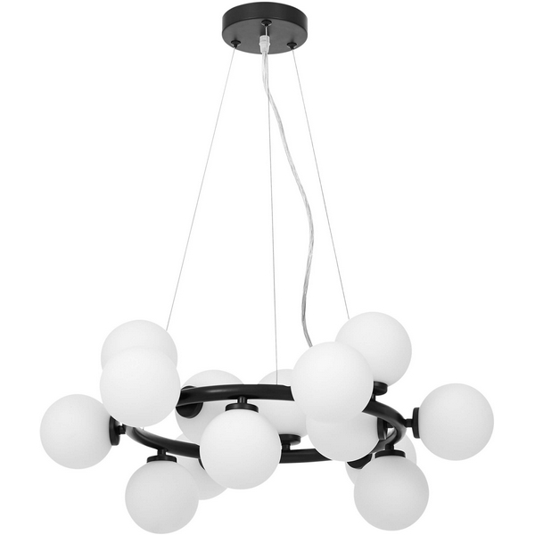 

Подвесной светильник молекулы Lumina Deco Marsiada LDP 6033-15 BK, Белый, Marsiada LDP 6033-15 BK