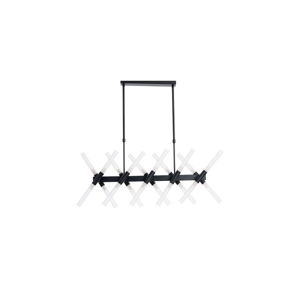 

Потолочная люстра светодиодная LDP 6036-20 BK Lumina Deco Alford, Черный, Alford LDP 6036-20 BK