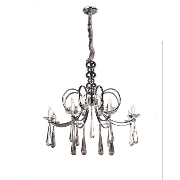 

Подвесная люстра LDP 6078-16 Lumina Deco Follio, Хром, Follio LDP 6078-16