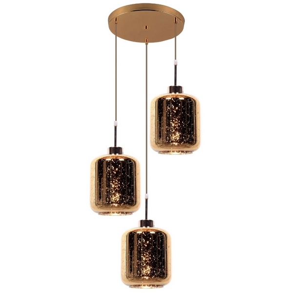 

Подвесной светильник LDP 6811-3 GD Lumina Deco RD, Золото, LDP 6811-3 RD GD