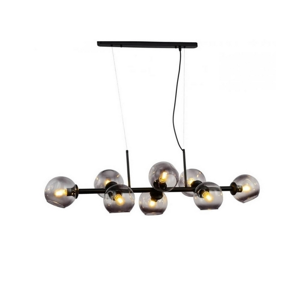 

Подвесная люстра Moretti LDP 7003-8 BK (Lumina Deco), Черный, Moretti LDP 7003-8 BK