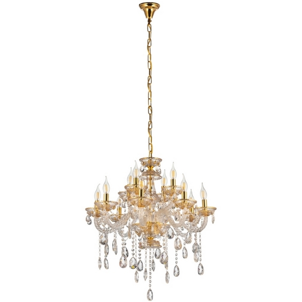 

Подвесная люстра LDP 7025-8+4 GD Lumina Deco, LDP 7025-8+4 GD
