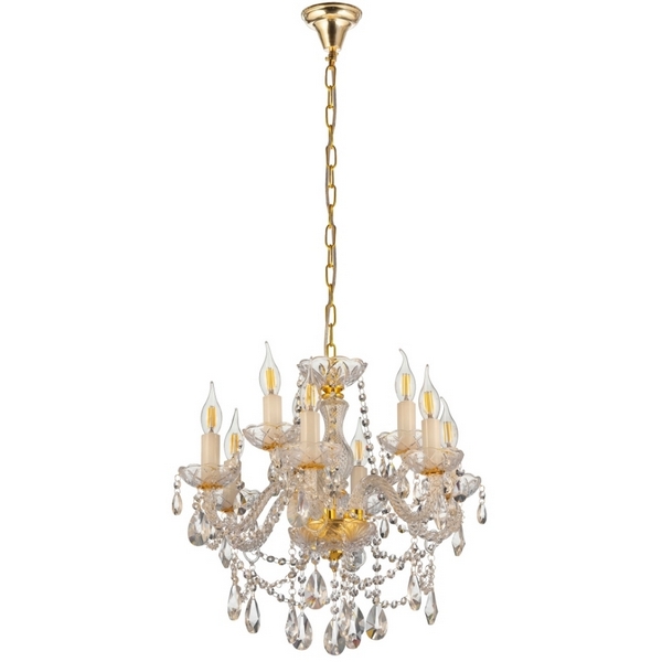 

Подвесная люстра LDP 7026-6+3 SL+GD Lumina Deco, LDP 7026-6+3 SL+GD