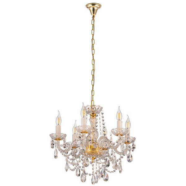 

Подвесная люстра LDP 7026-6 SL+GD Lumina Deco, LDP 7026-6 SL+GD