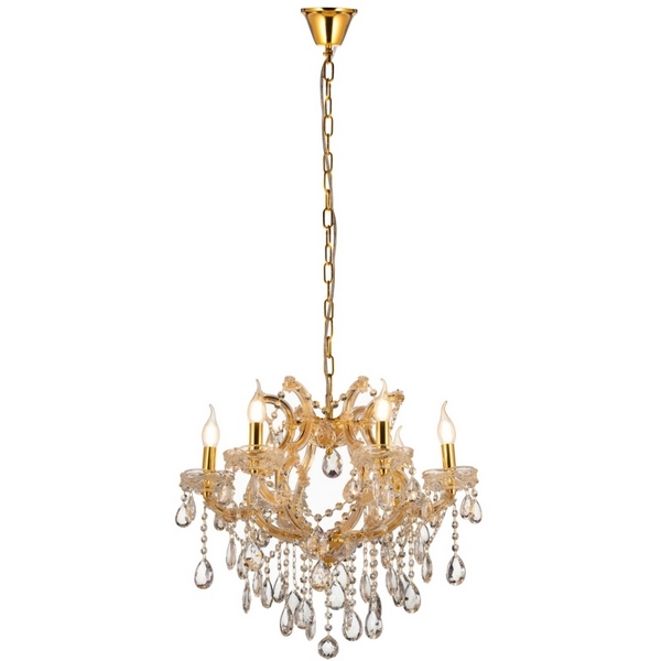 

Подвесная люстра LDP 7029-6 GD Lumina Deco, LDP 7029-6 GD