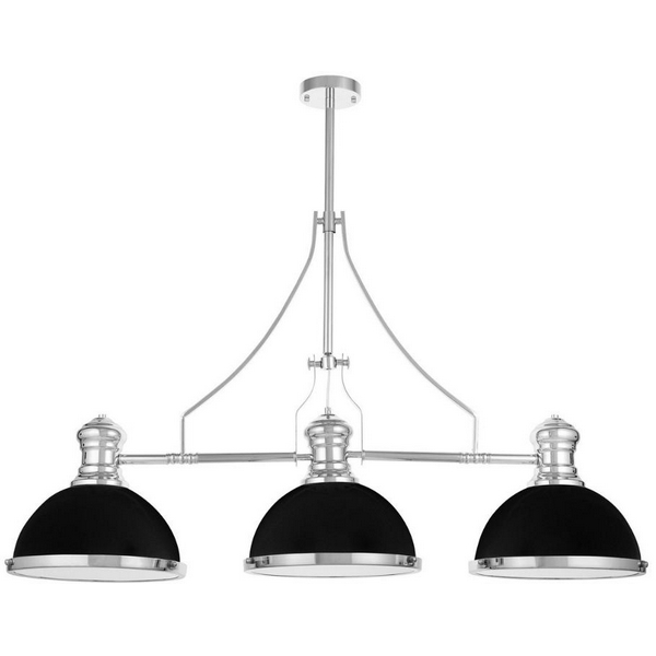 

Потолочный светильник LDP 710-3 BK+CHR Lumina Deco, Хром, LDP 710-3 BK+CHR