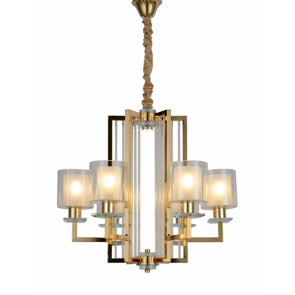 

Подвесная люстра LDP 8012-6 F.GD Lumina Deco Manhattan, Manhattan LDP 8012-6 F.GD